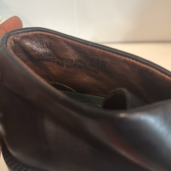 BANANA REPUBLIC- Classic Black Leather Men's‎ Shoes - Picture 5 of 8